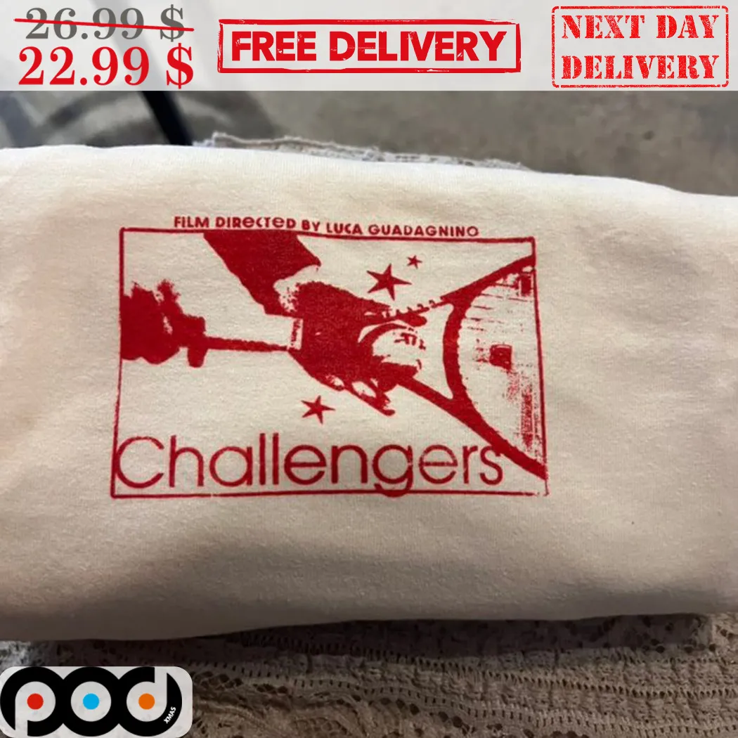 Challengers Film Directed By Luca Guadagnino Shirt
