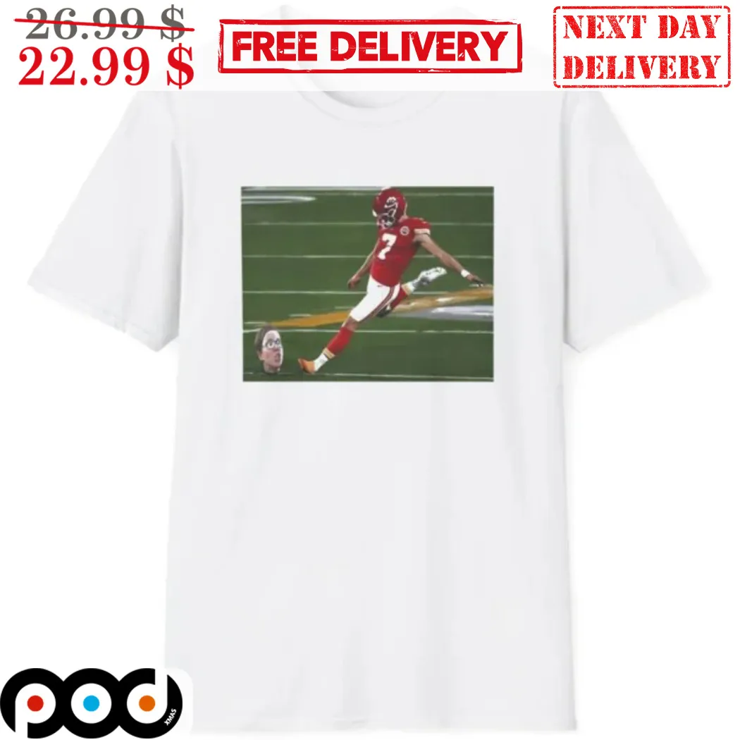 Harrison Butker Kick Head Meme Shut Up And Kick 2024 Shirt