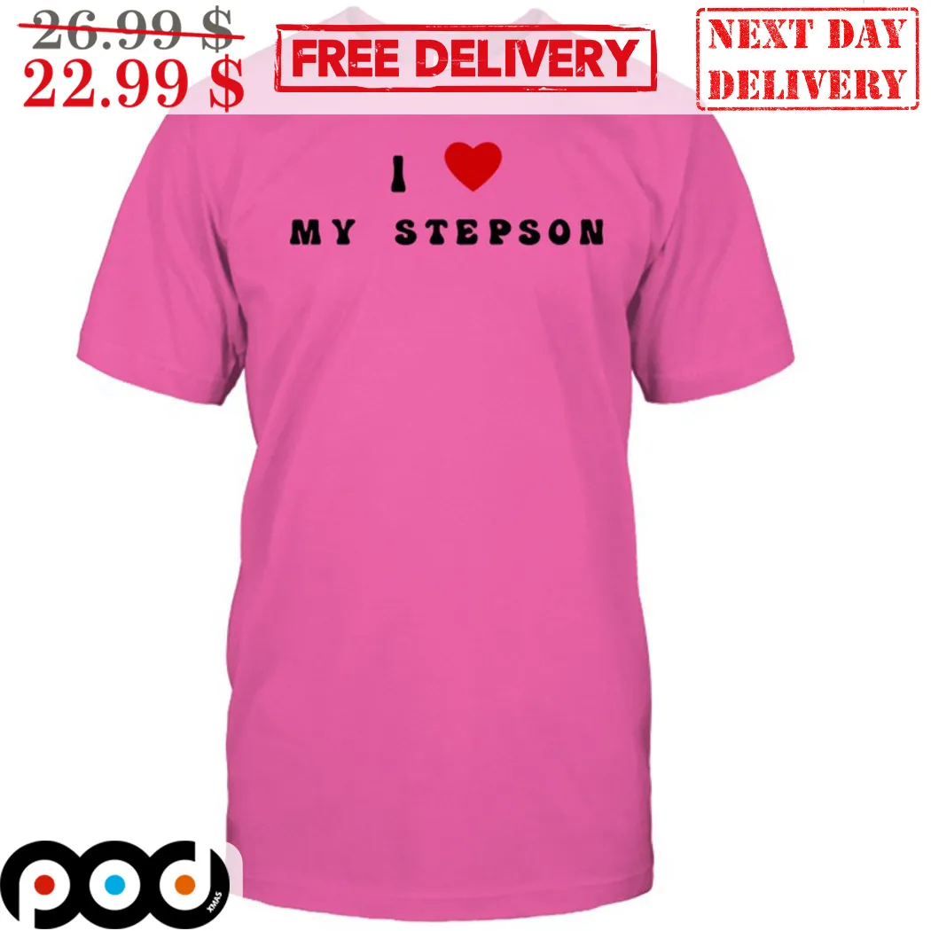 Penny Barber I Love My Stepson Shirt