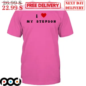 Penny Barber I Love My Stepson Shirt