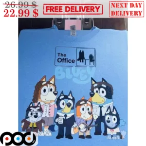 The Office Bluey 2024 Shirt