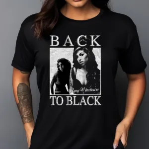 Amy Winehouse Back To Black Vintage 2024 Shirt