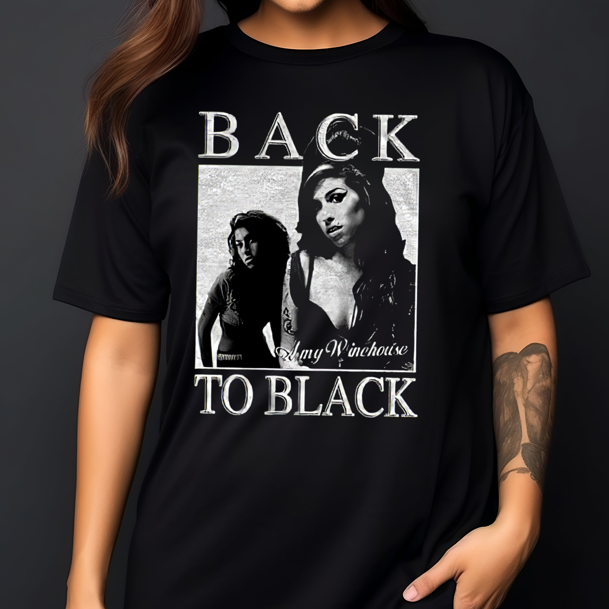 Amy Winehouse Back To Black Vintage 2024 Shirt