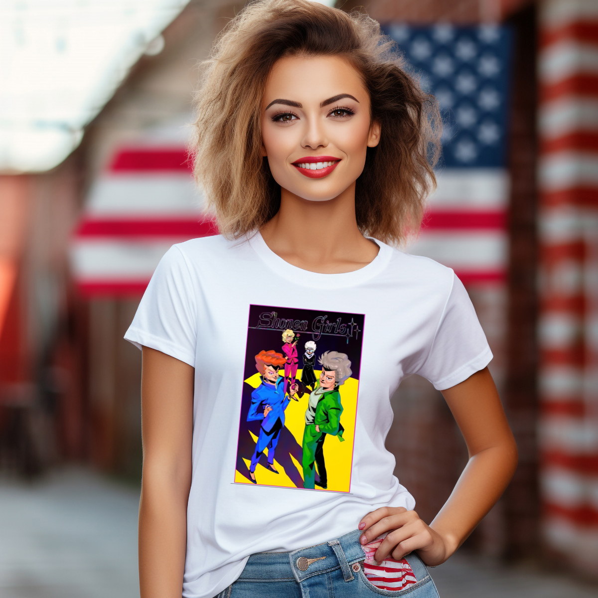 The Golden Girls Shonen Girls Shirt