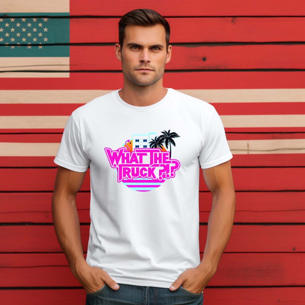 City Summer What The Truck Retro 2024 Shirt