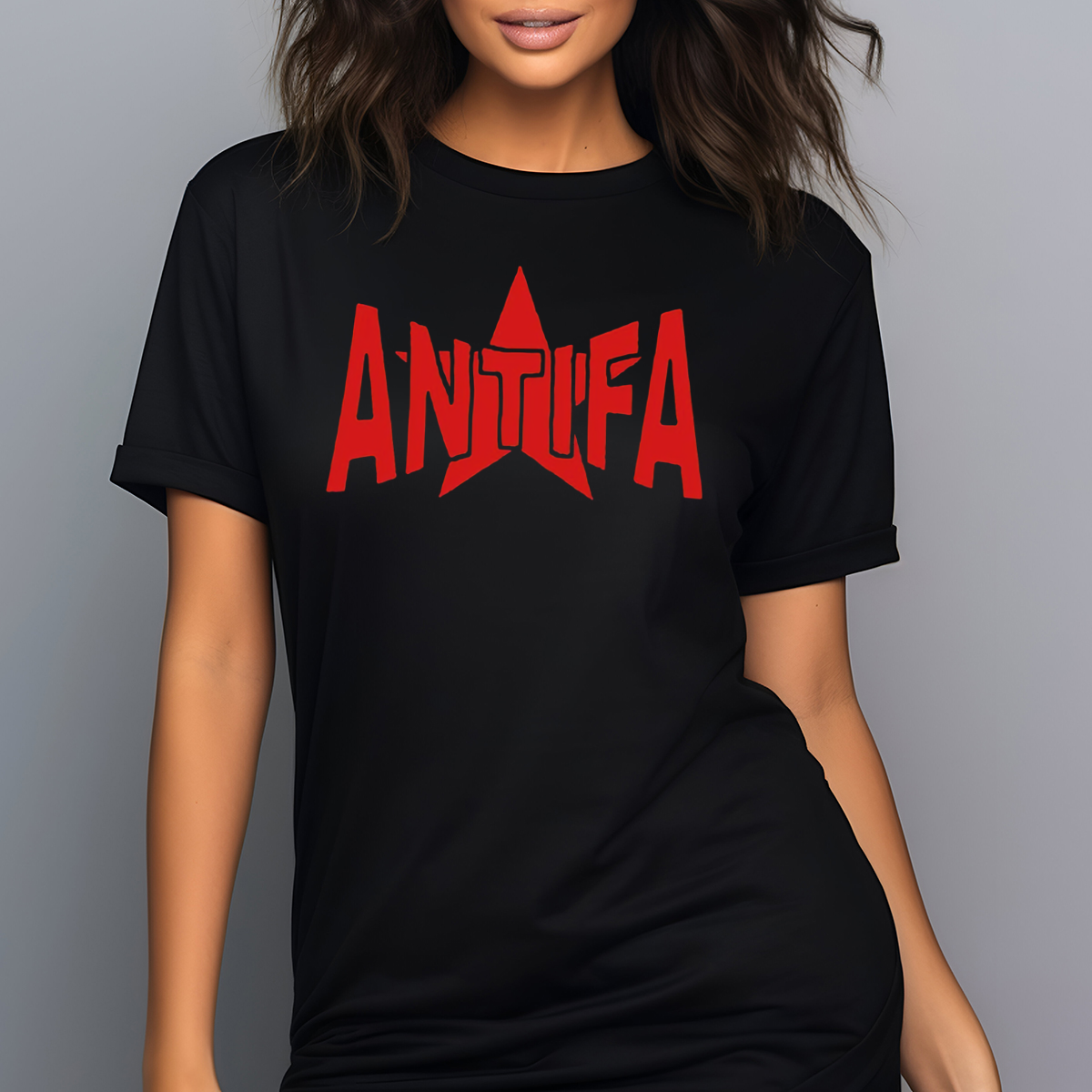 Antifa Anti-Fascist Military Movement Shirt
