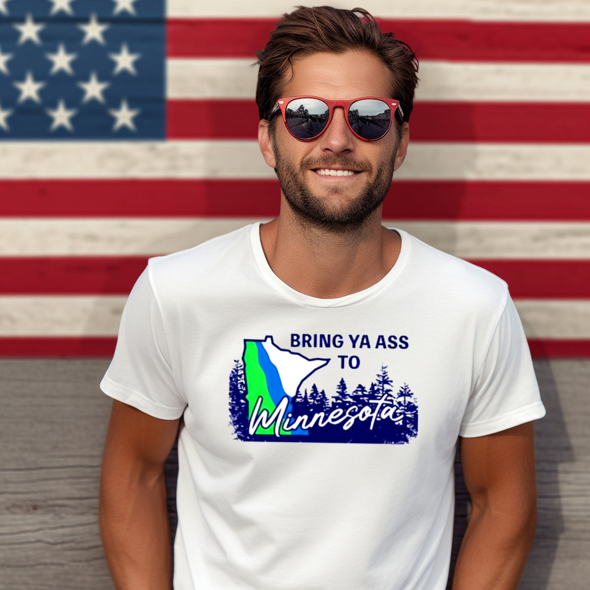 Bring Ya Ass To Minnesota Timberwolves 2024 Shirt