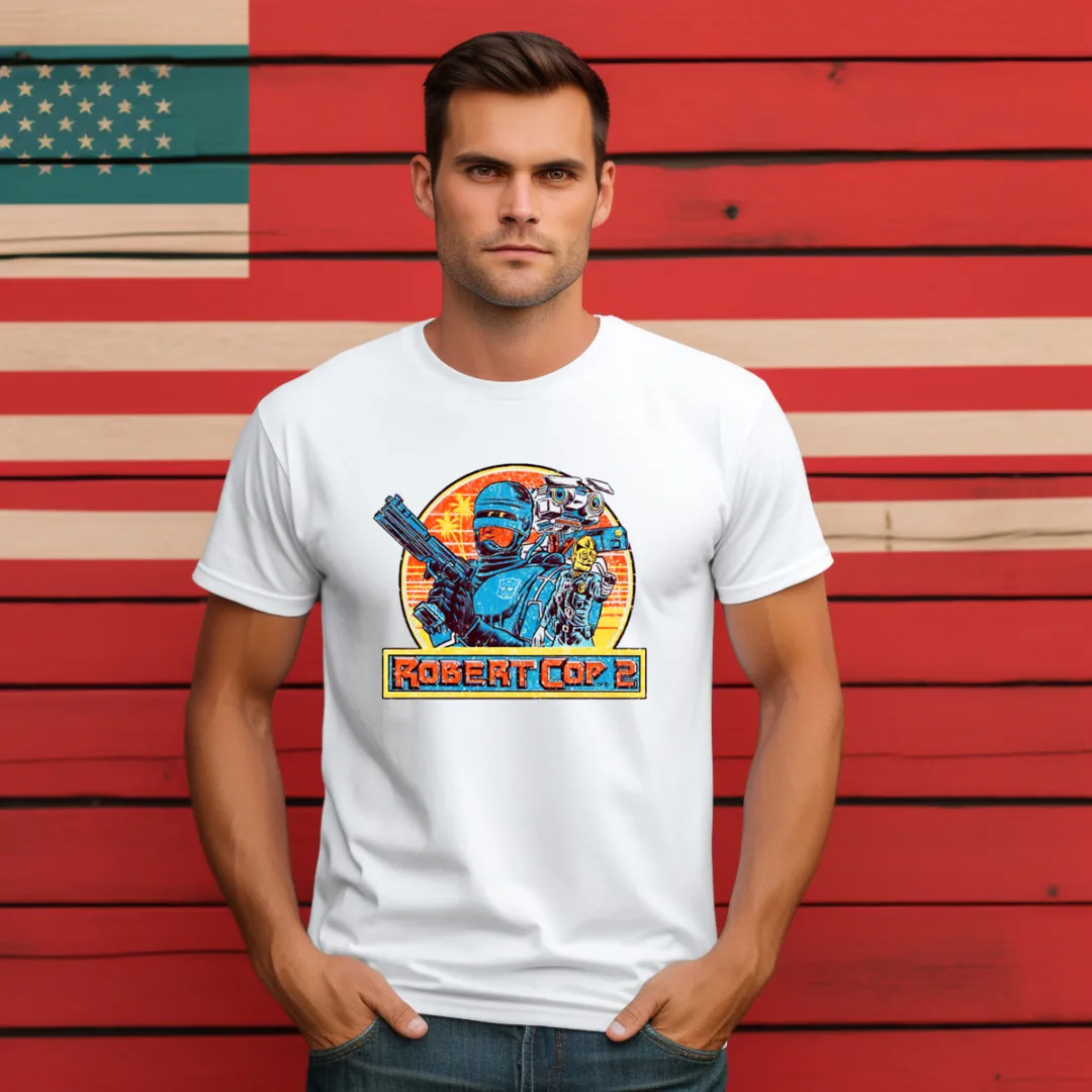 Robert Cop 2 Retro Vintage 2024 Shirt