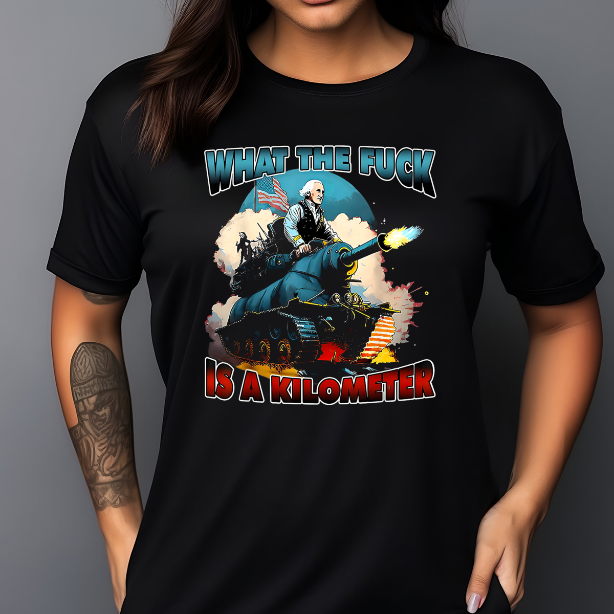 Dr Tank What The Fuck Is A Kilometer Retro 2024 Shirt