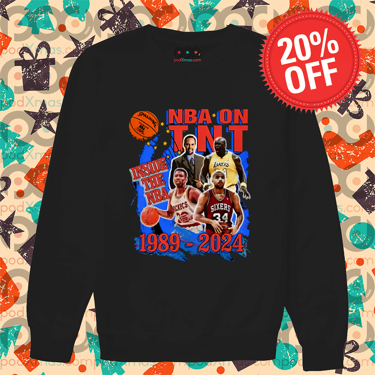 NBA On TNT Inside The NBA 1989 2024 Shirt