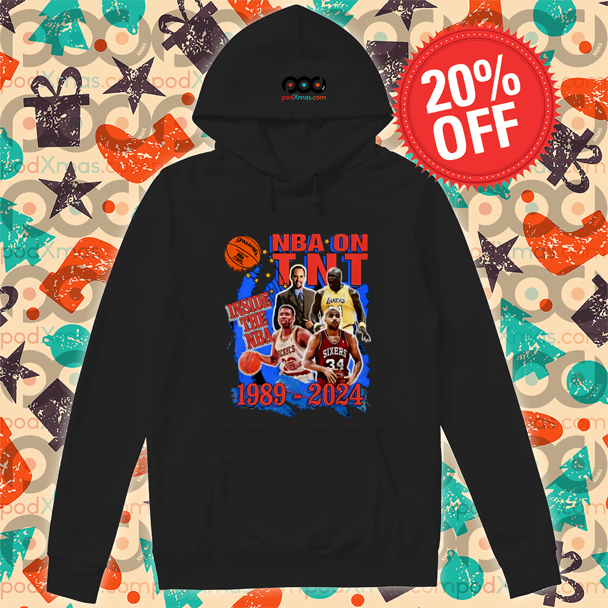 NBA On TNT Inside The NBA 1989 2024 Shirt