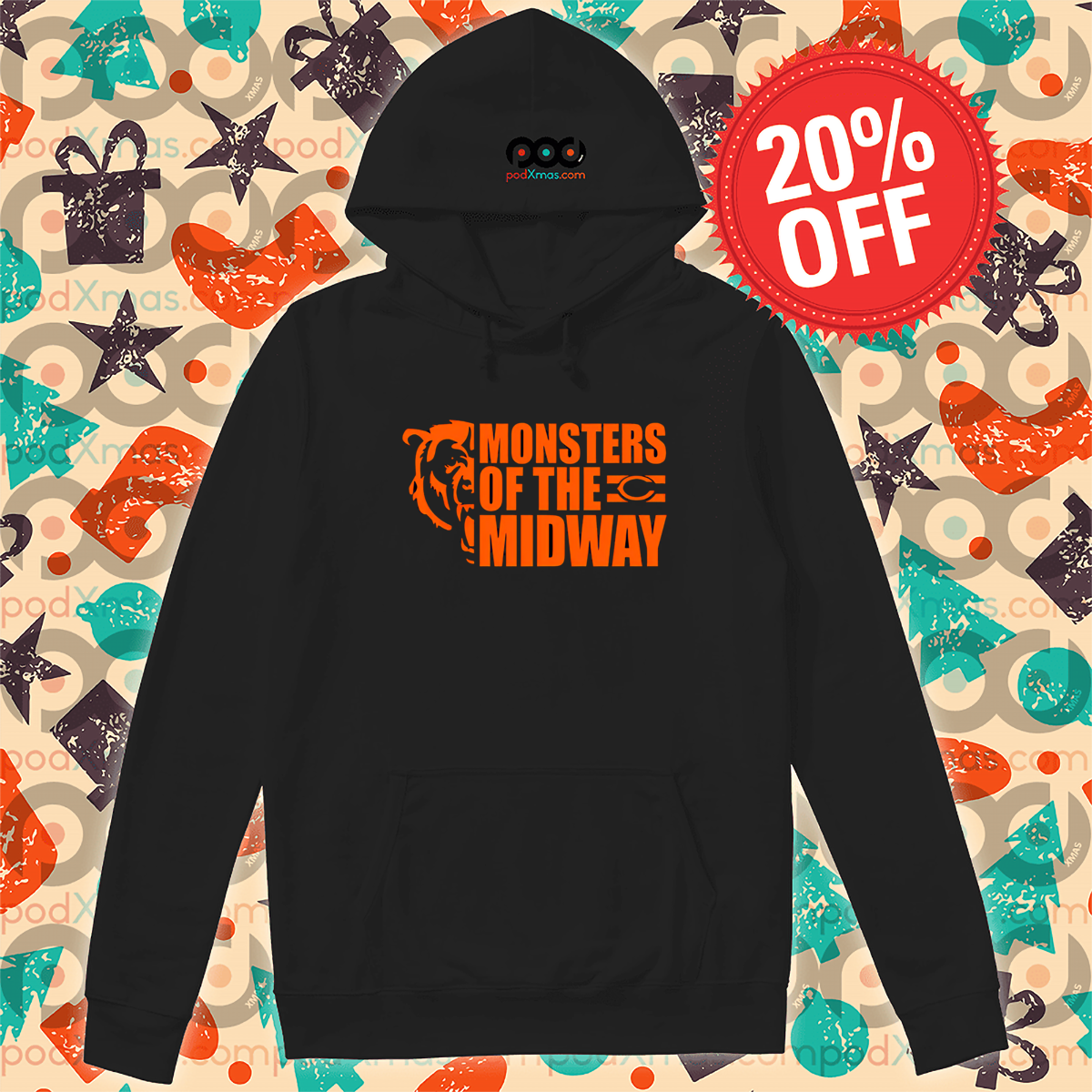 Chicago Bears Monsters Of The Midway NFL 2024 Shirt