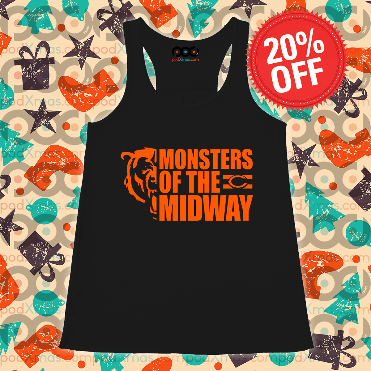 Chicago Bears Monsters Of The Midway NFL 2024 Shirt