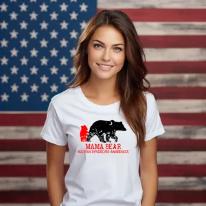 Mama Bear Marfan Syndrome Awareness Shirt