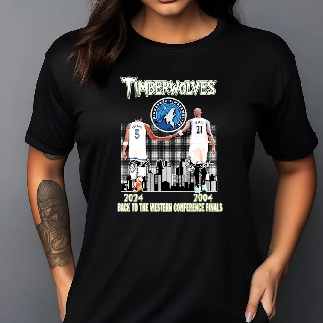 Minnesota Timberwolves 2024 Back To The Western Conference Finals Shirt