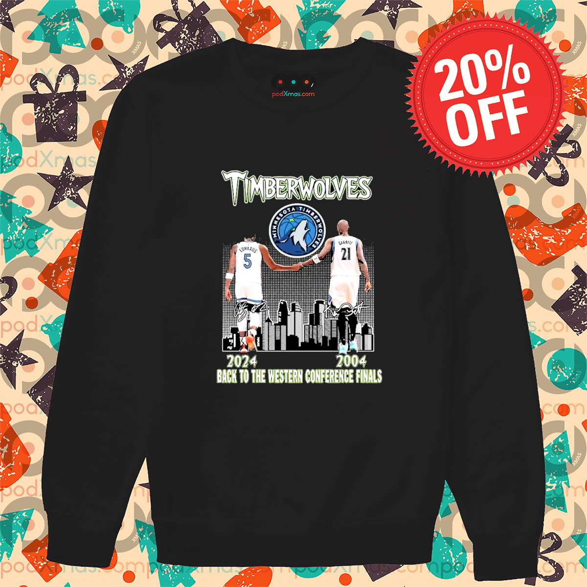 Minnesota Timberwolves 2024 Back To The Western Conference Finals Shirt