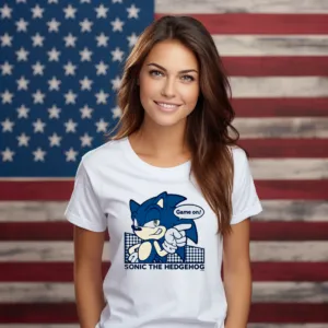 Sonic The Hedgehog Game On Shirt