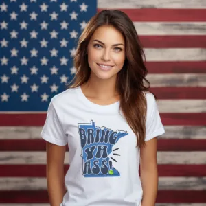 Bring Ya Ass To Minnesota Timberwolves 2024 Shirt