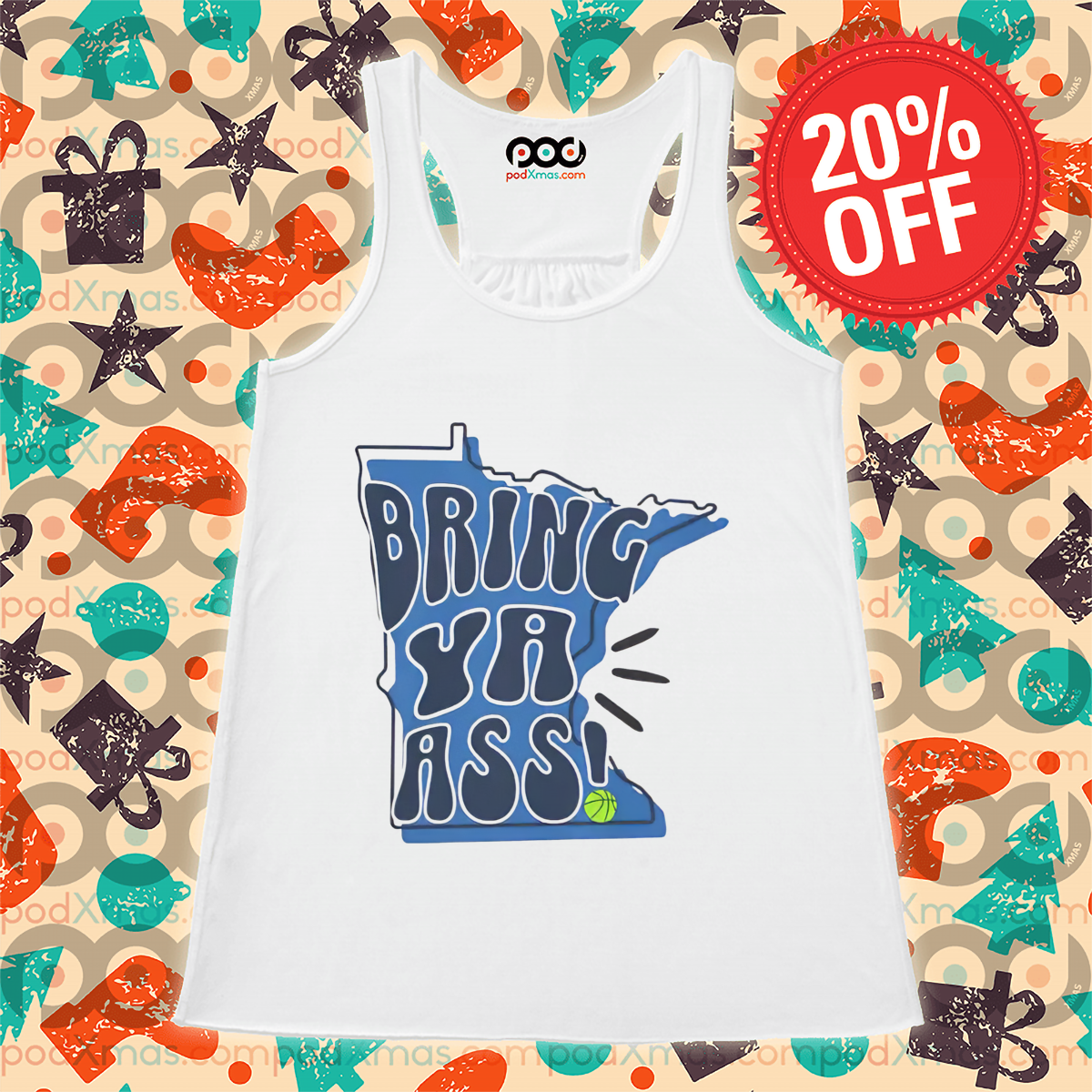 Bring Ya Ass To Minnesota Timberwolves 2024 Shirt