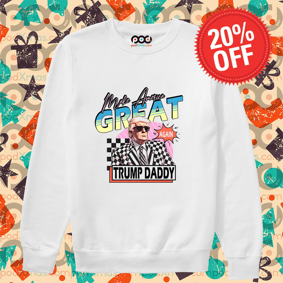 Make America Great Again Trump Daddy Retro Shirt