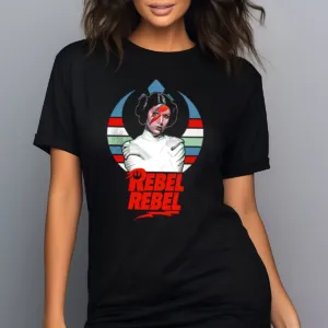 Star Wars Leia Organa Rebel Rebel Retro Shirt