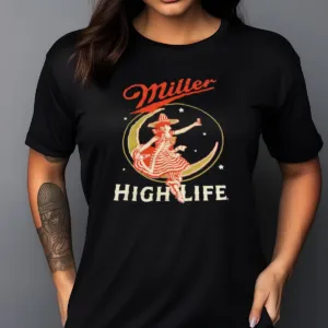 Lady Moon Miller High Life Shirt