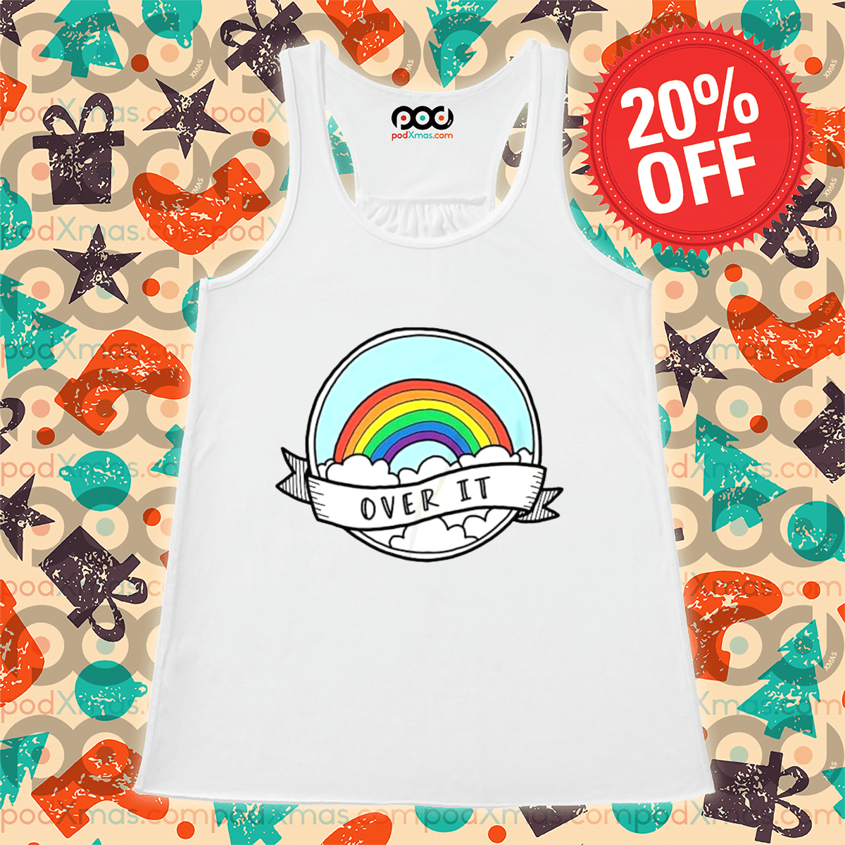 LGBT Rainbow Gay Rights Over It Shirt