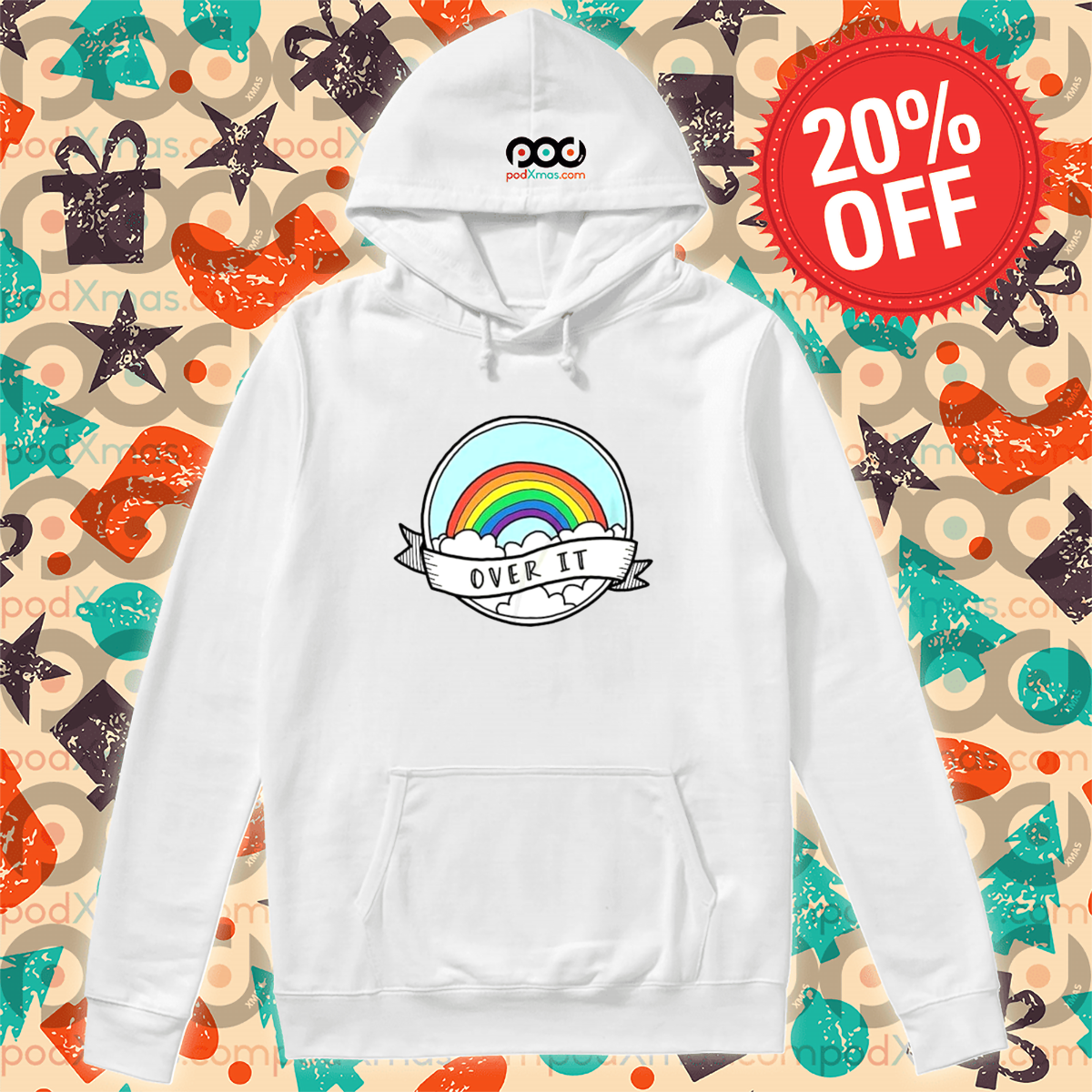 LGBT Rainbow Gay Rights Over It Shirt