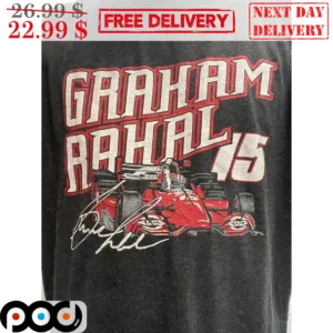 Graham Rahal 15 F1 Signature 2024 Shirt