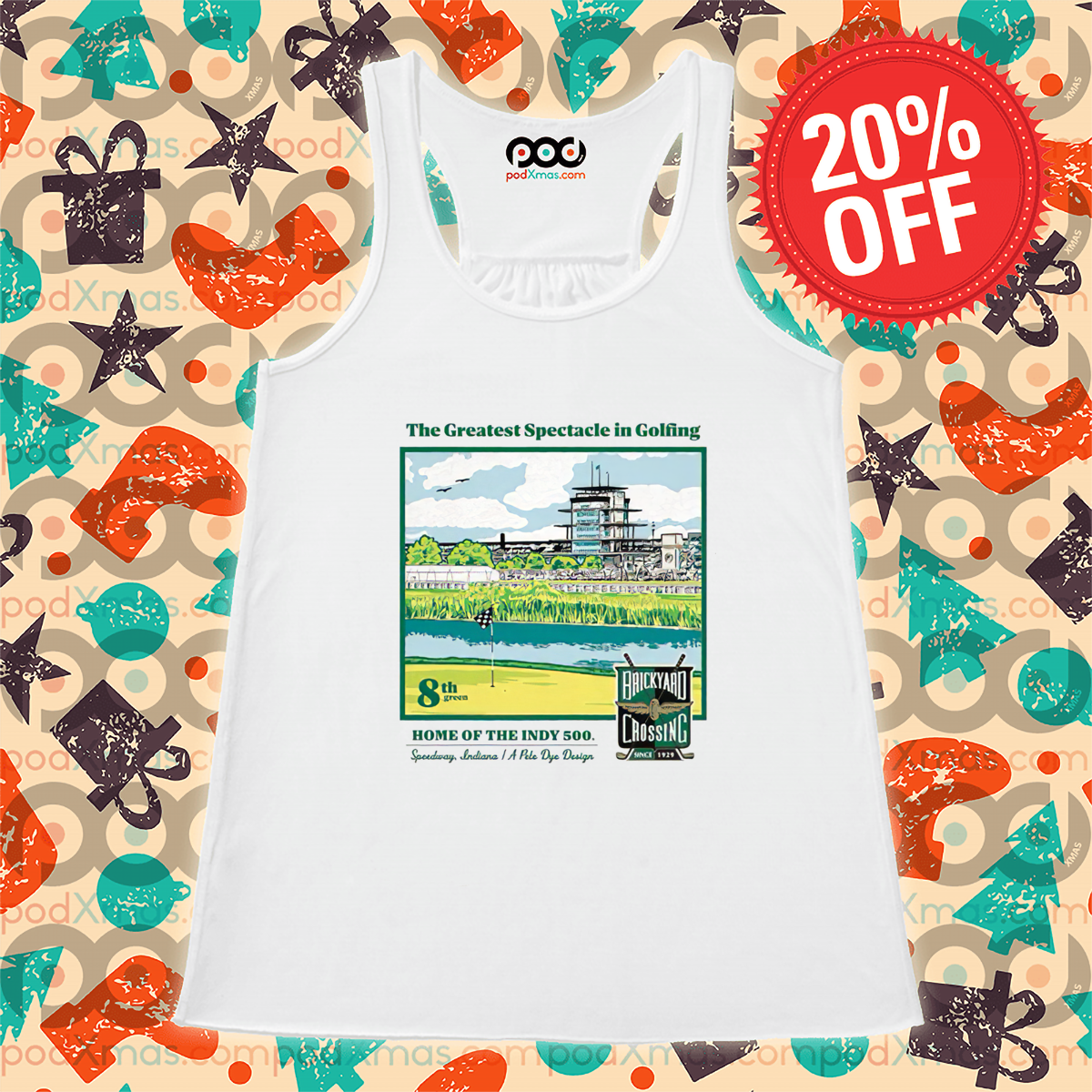 The Greatest Spectacle In Golfing Home Of The Indy 500 Shirt