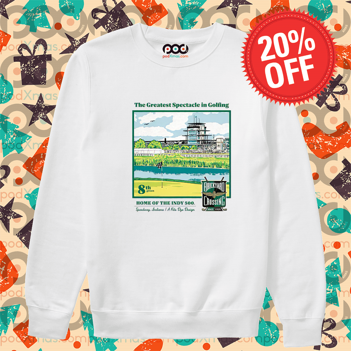 The Greatest Spectacle In Golfing Home Of The Indy 500 Shirt