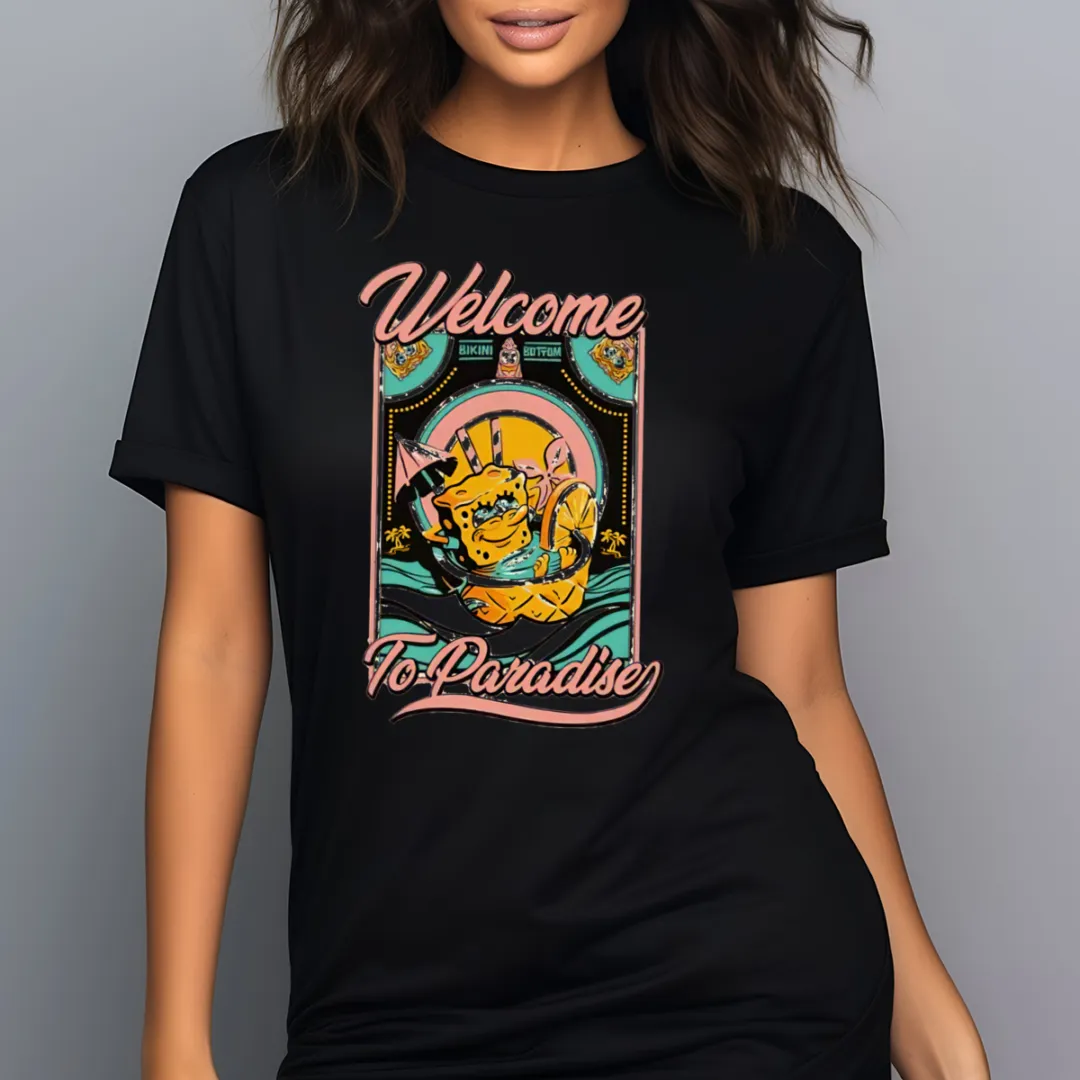 Spongebob Welcome To Paradise 2024 Shirt