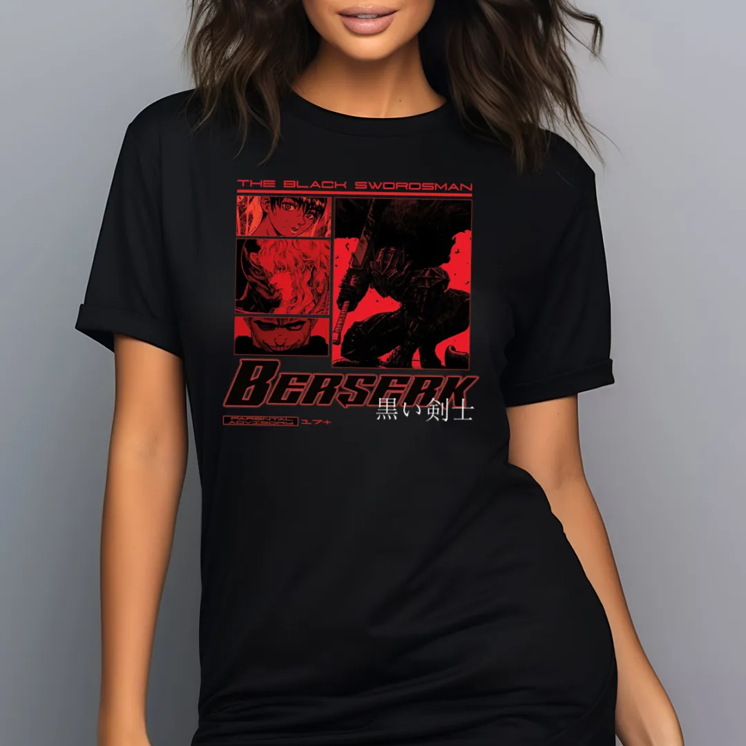 The Black Swordsman Berserk 2024 Shirt