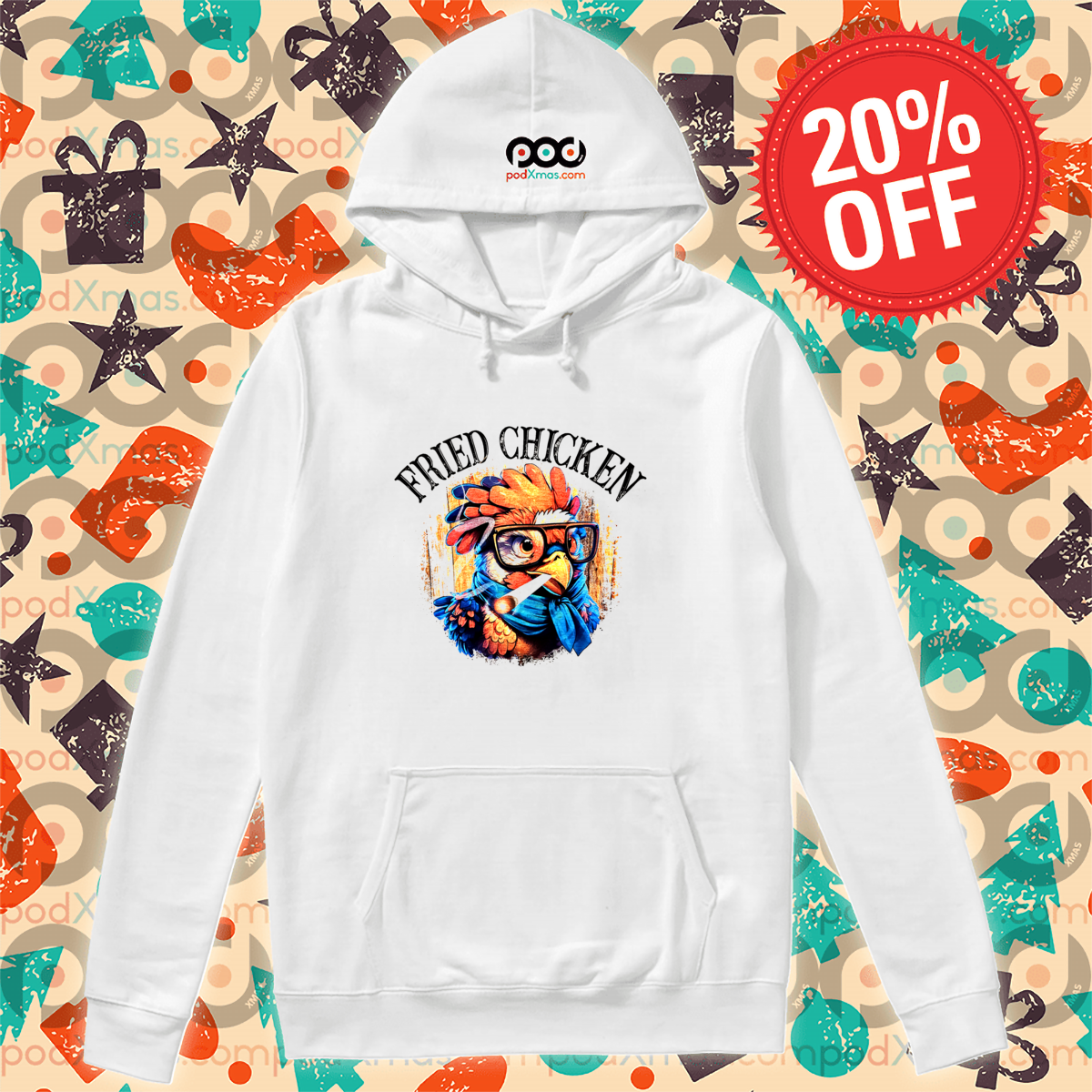Rooster Smoke Fried Chicken Vintage Shirt