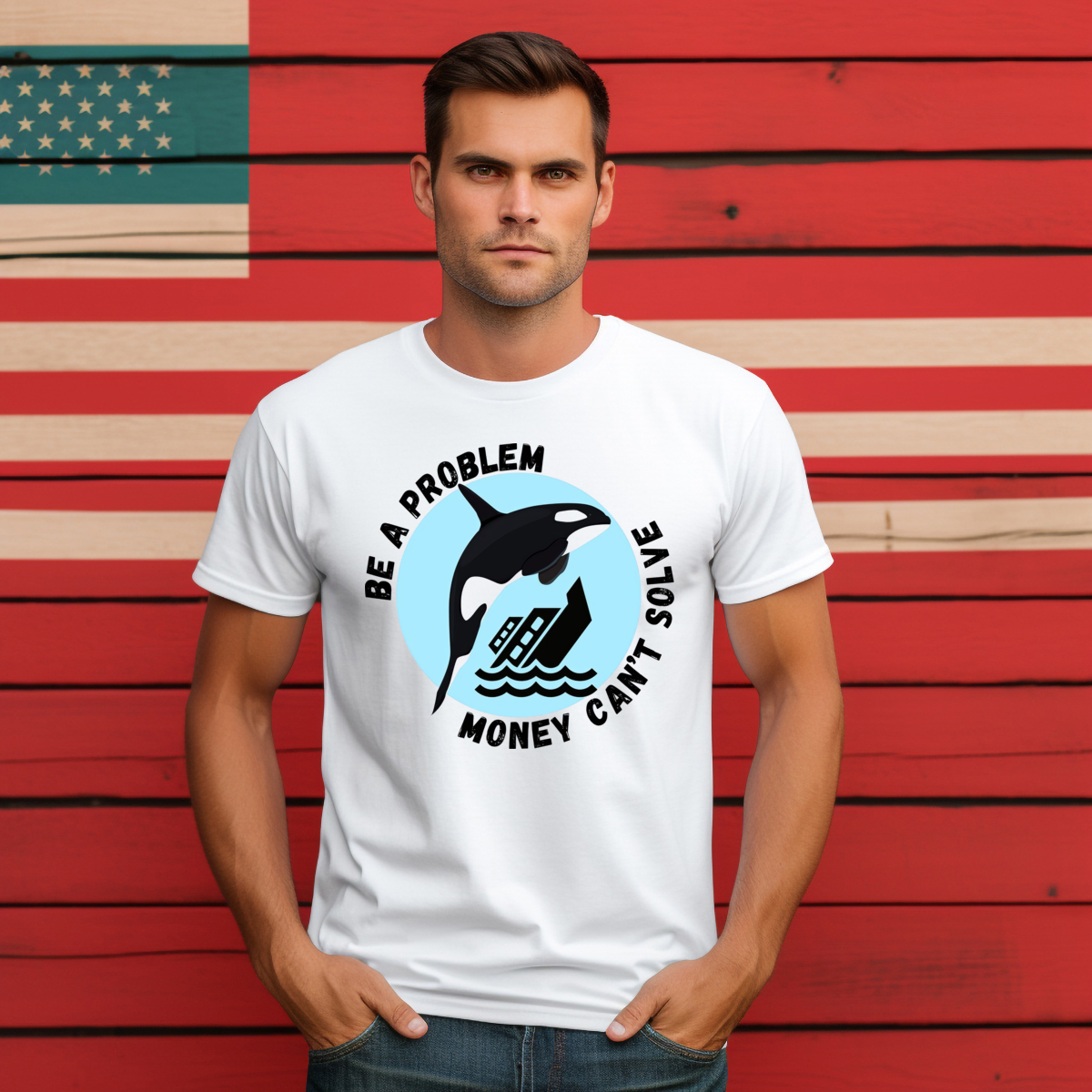 Orca Be A Problem Money Can Not Solve Shirt