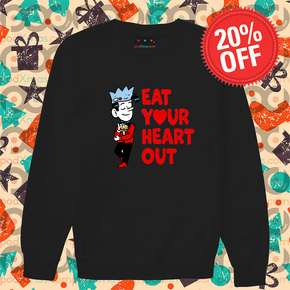 Archie Comics Jughead Eat Your Heart Out 2024 Shirt