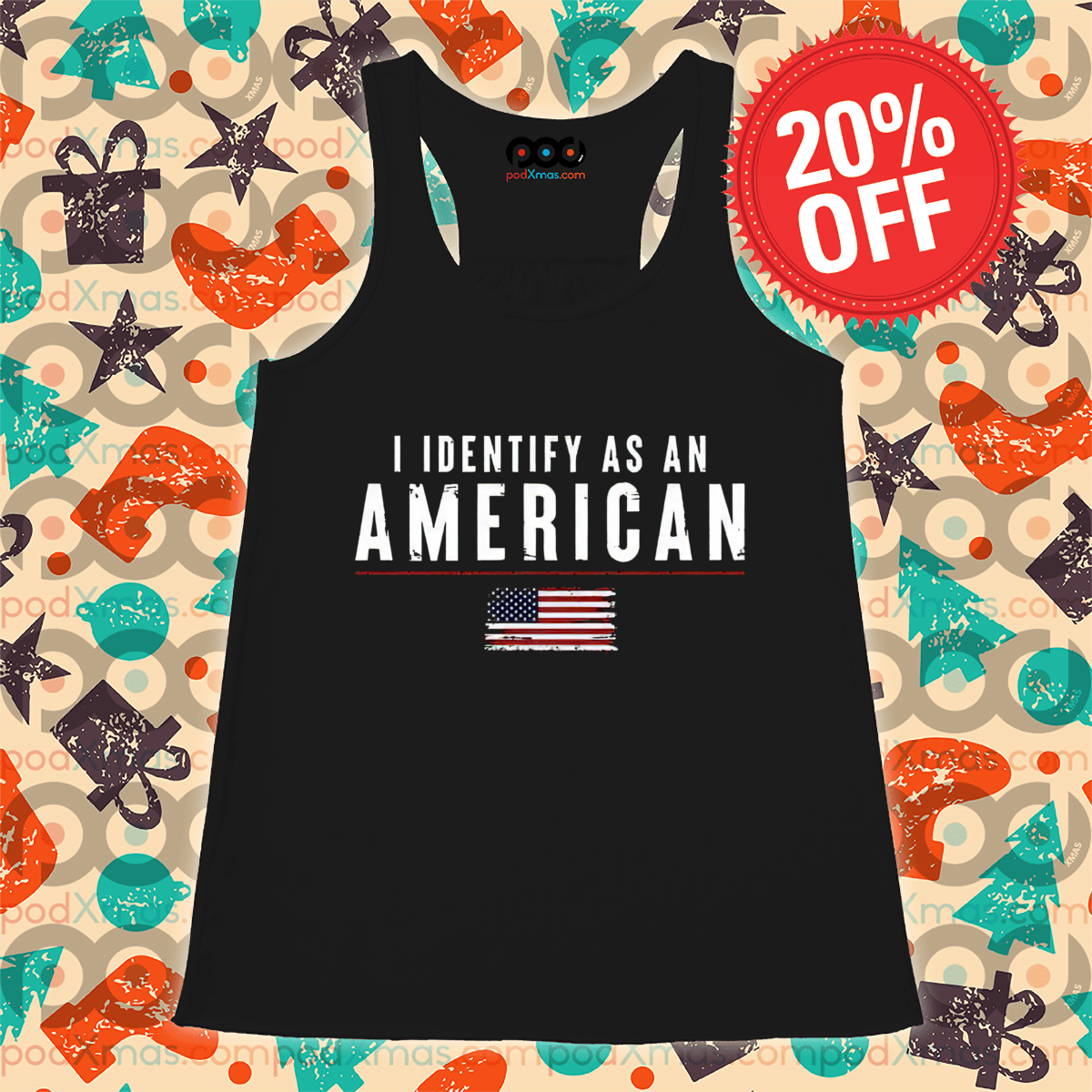 I Identify As An American 2024 Shirt
