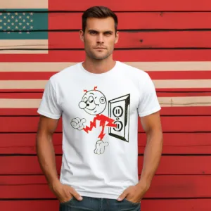 Reddy Kilowatt Power outlet 2024 Shirt