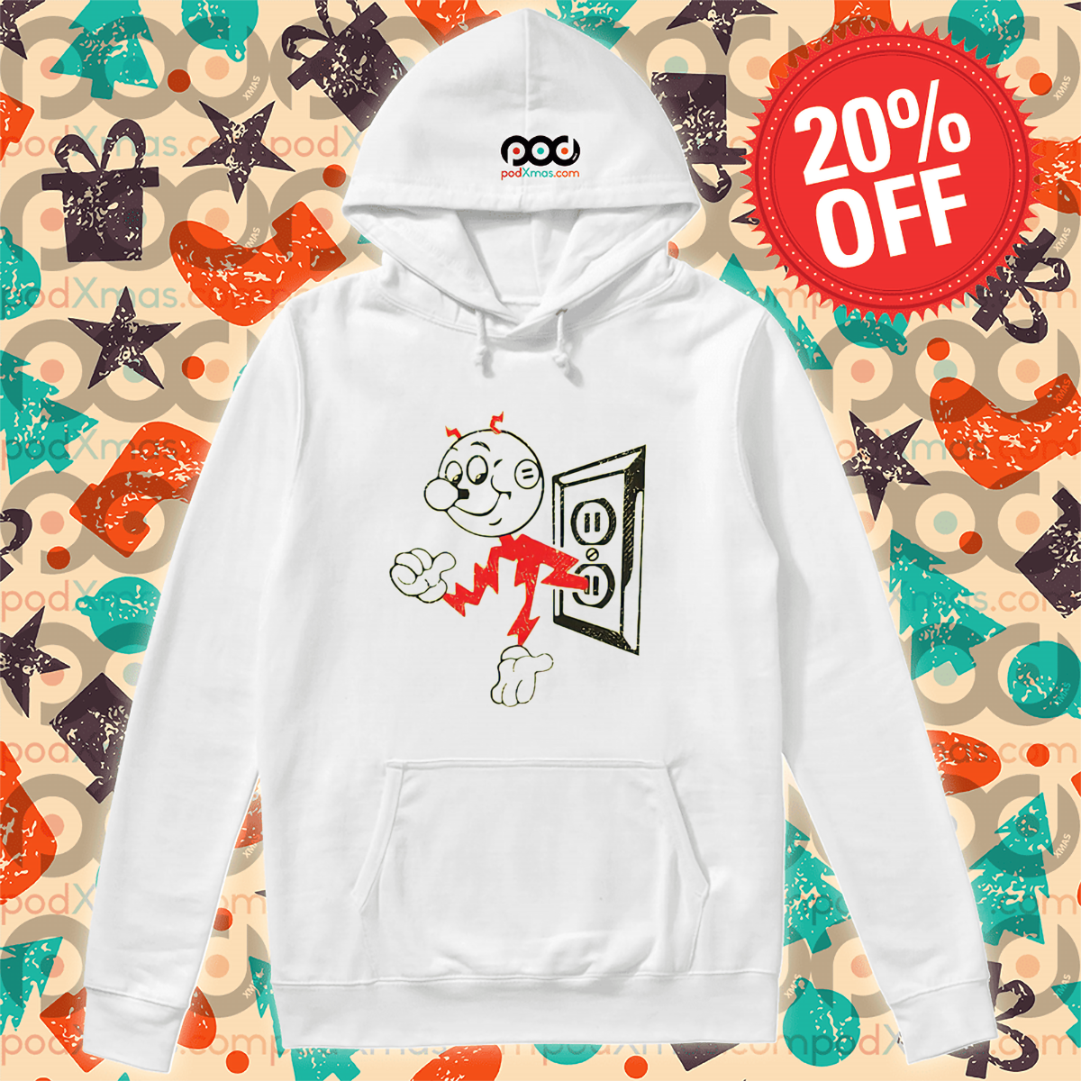 Reddy Kilowatt Power outlet 2024 Shirt