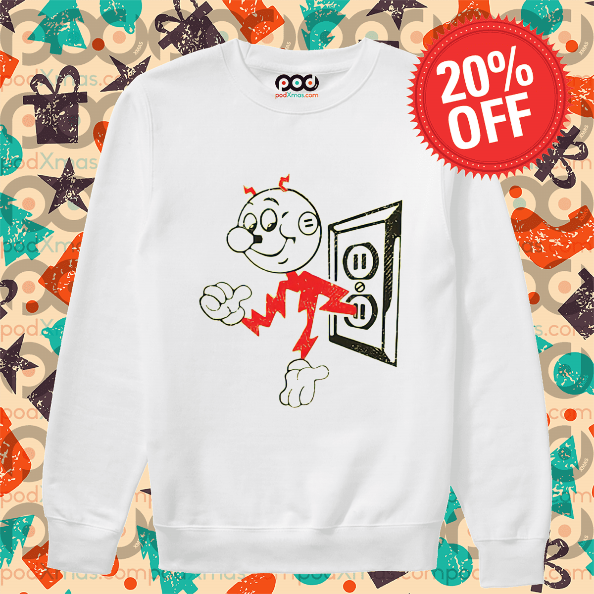 Reddy Kilowatt Power outlet 2024 Shirt