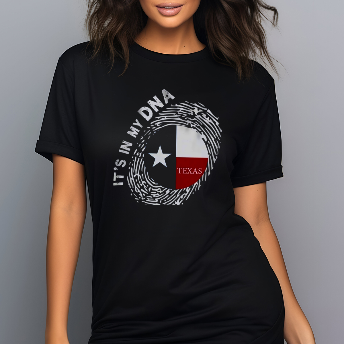 Texas It Is My DNA Fingerprint Shirt