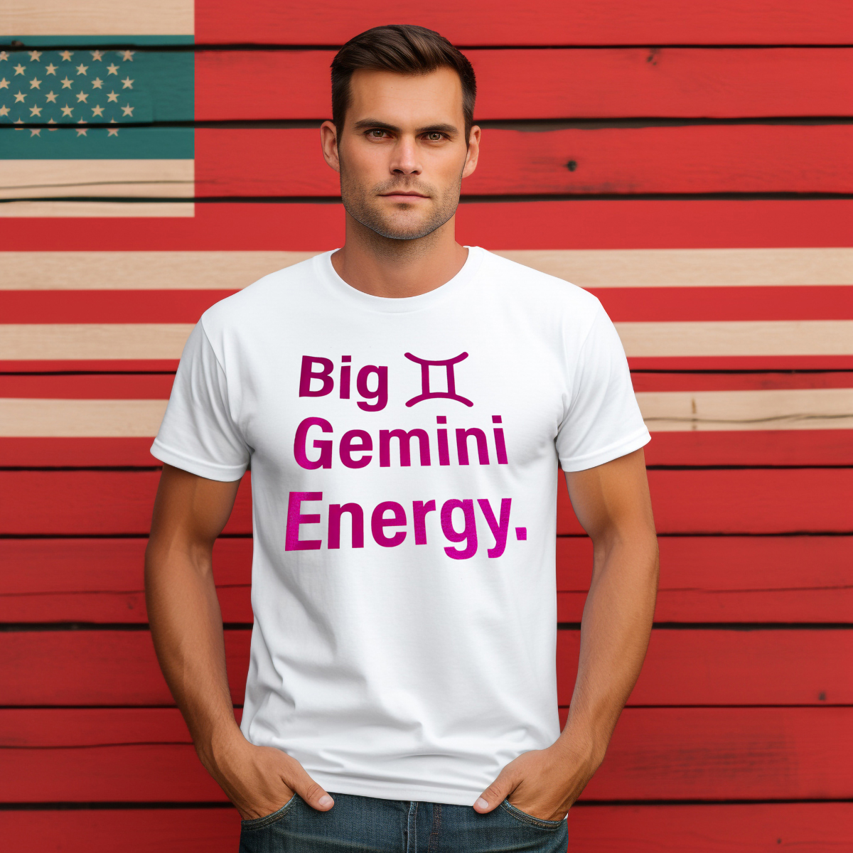 Zodiac Big Gemini Energy 2024 Shirt