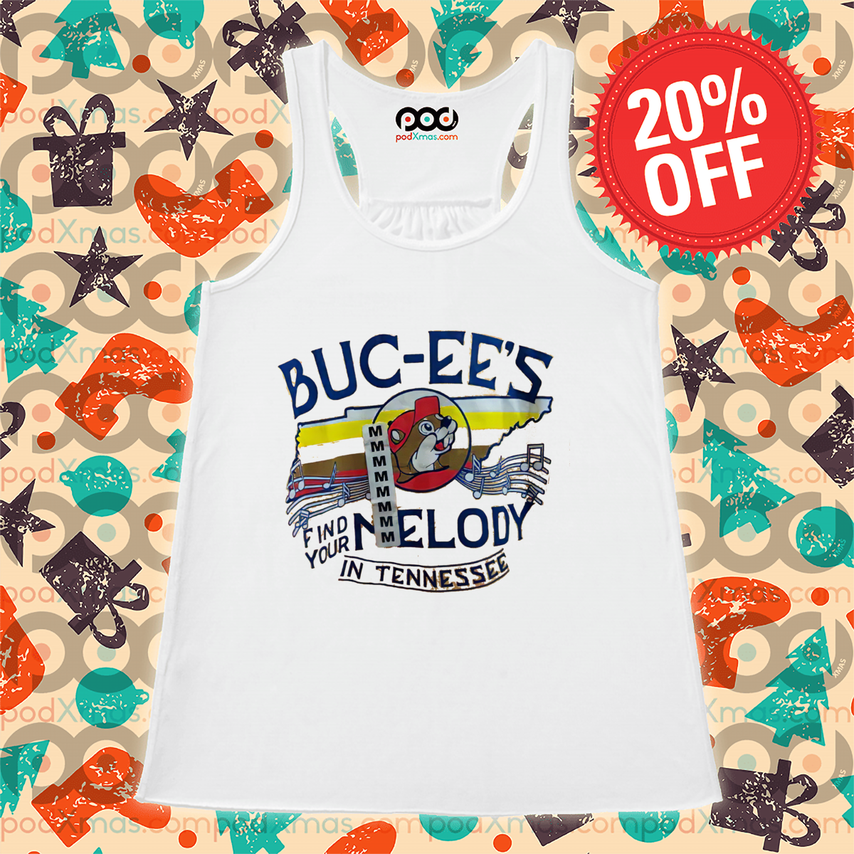 Buc-Ee's Find Your Melody In Tennessee 2024 Shirt