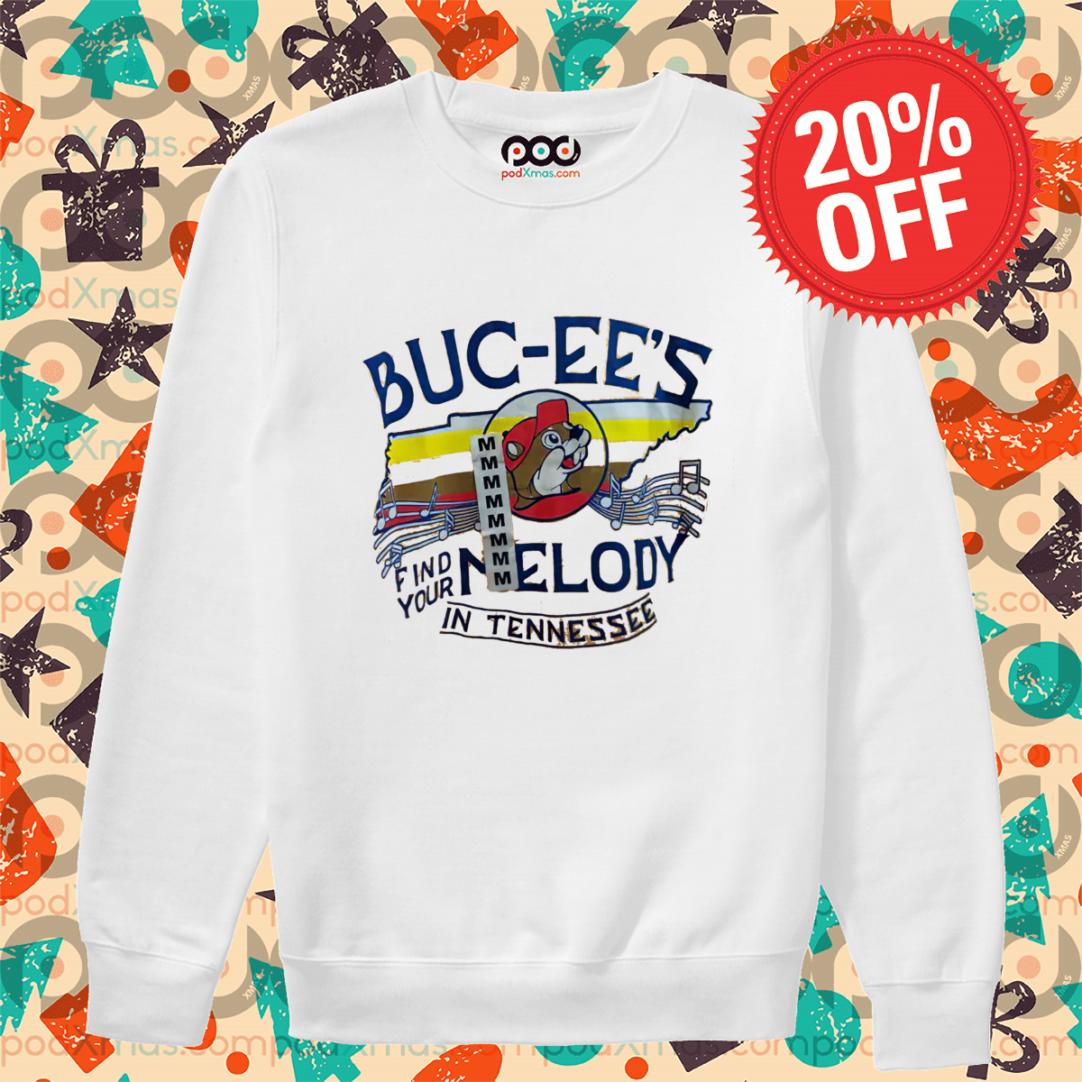 Buc-Ee's Find Your Melody In Tennessee 2024 Shirt