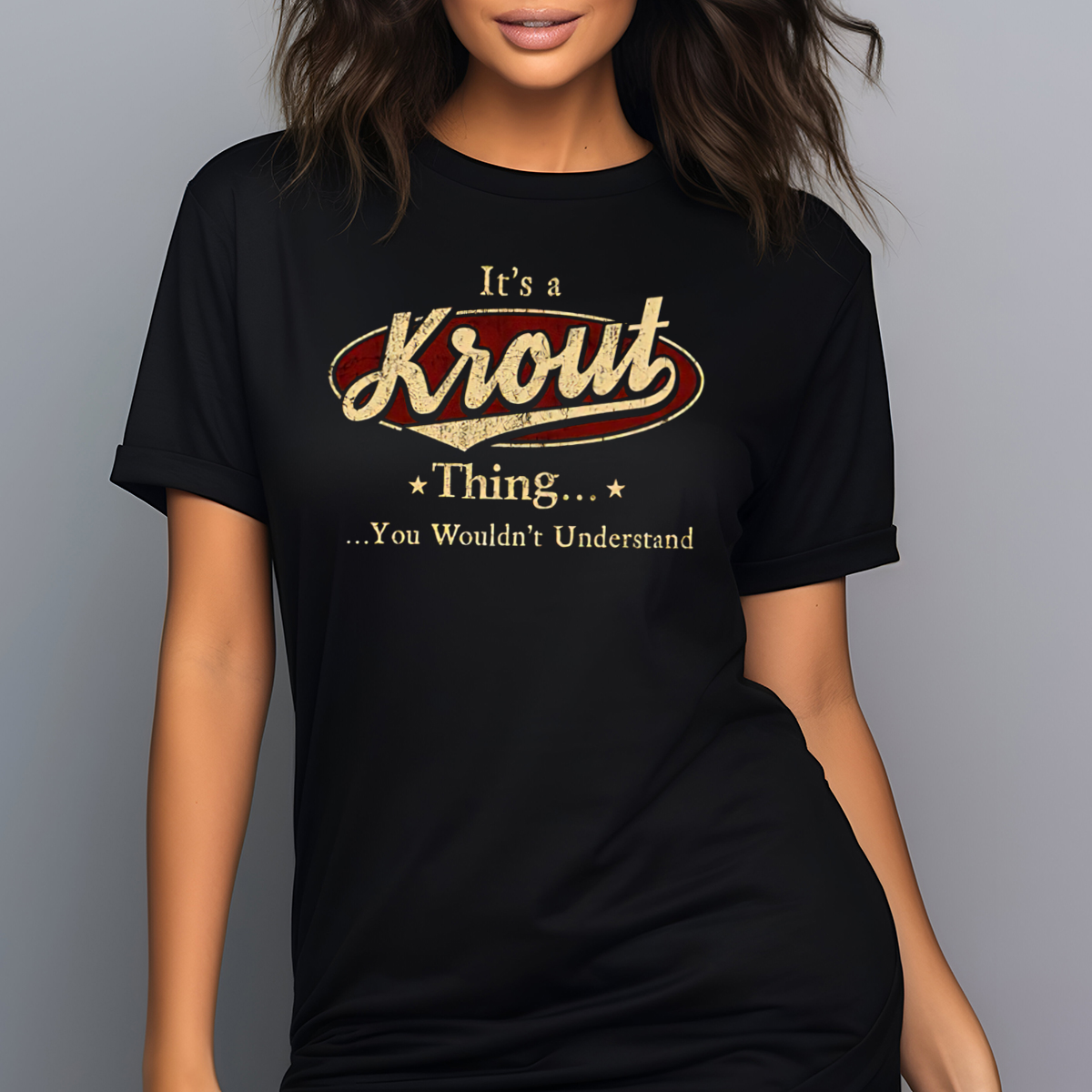 It Is A Krout Thing You Would Not Understand Vintage Shirt