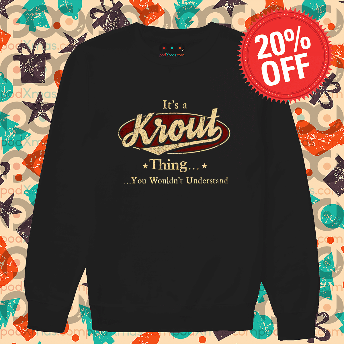 It Is A Krout Thing You Would Not Understand Vintage Shirt
