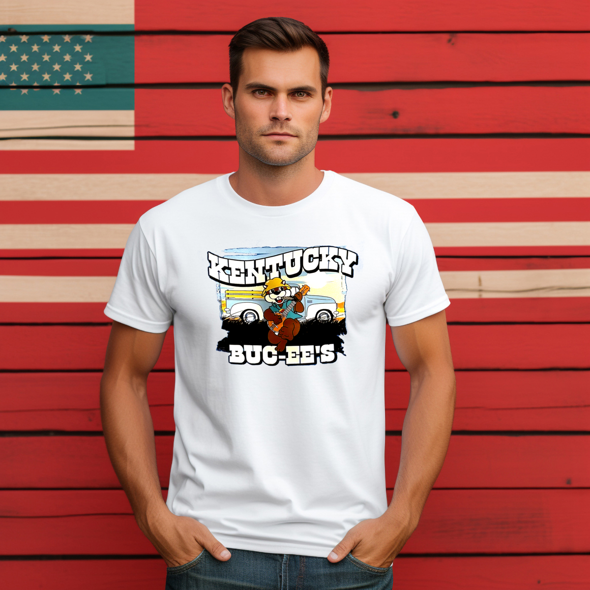 Custom Xmas Gift - Truck Guitar Kentucky Buc-Ee’s 2024 Shirt