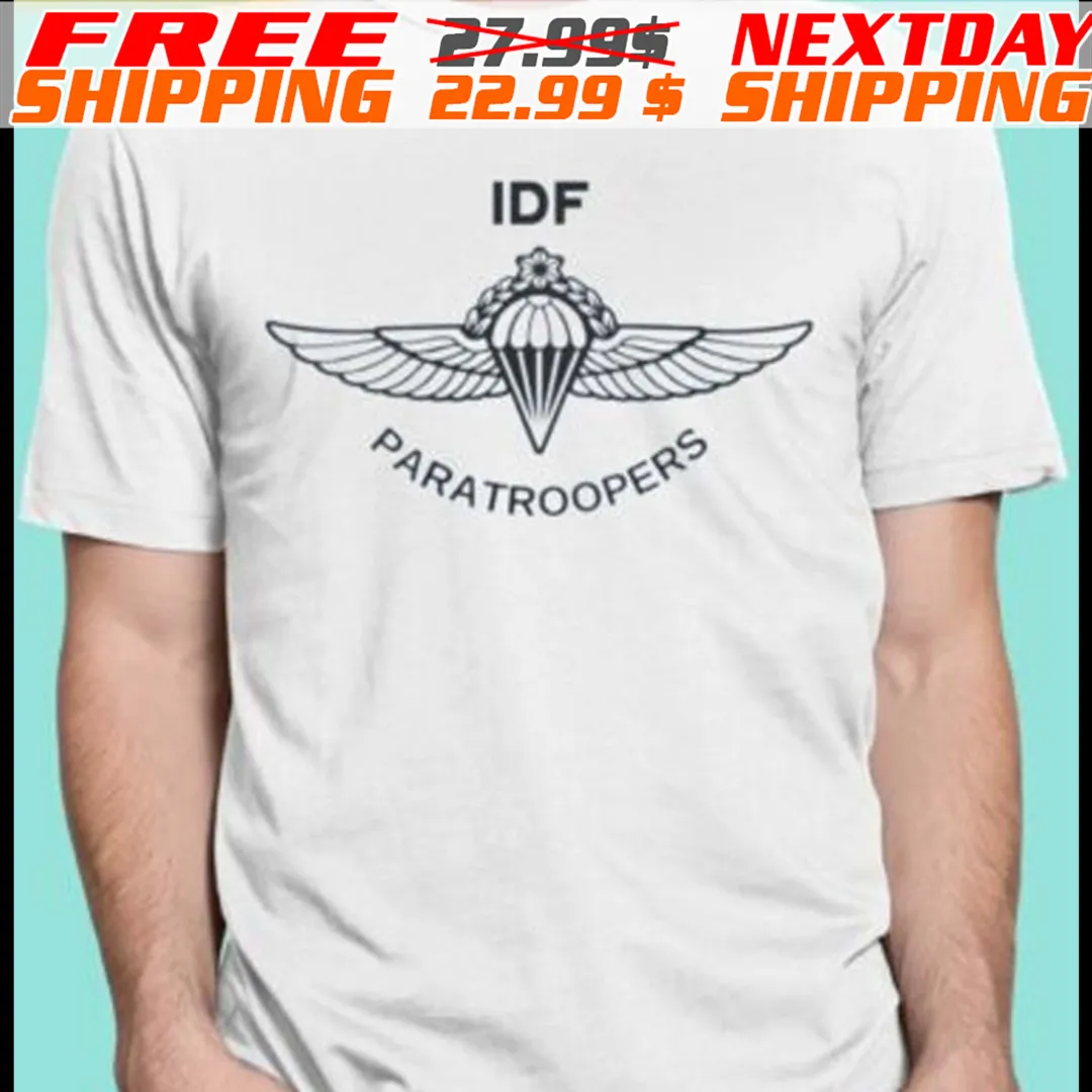 Israeli IDF Paratroopers Symbol Shirt