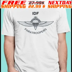 Israeli IDF Paratroopers Symbol Shirt