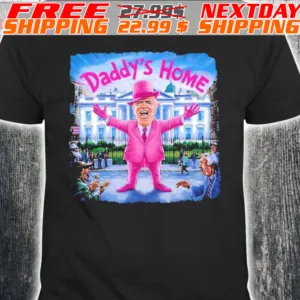 Trump Pink Daddys Home 2024 Shirt